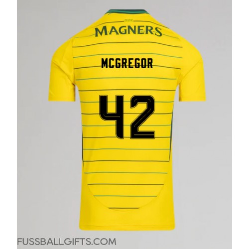 Celtic Callum McGregor #42 Fußballbekleidung Auswärtstrikot 2024-25 Kurzarm